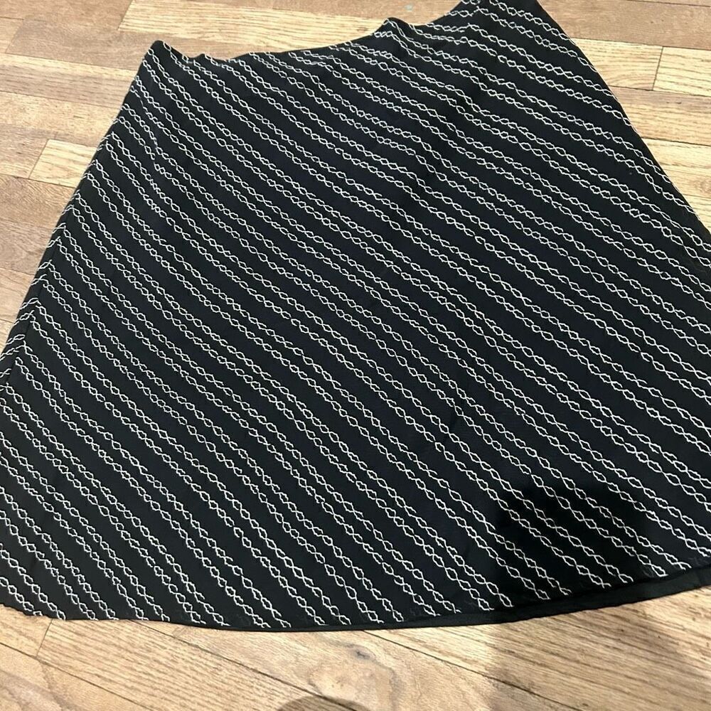 Vintage T Garment a-line skirt knee length size 14